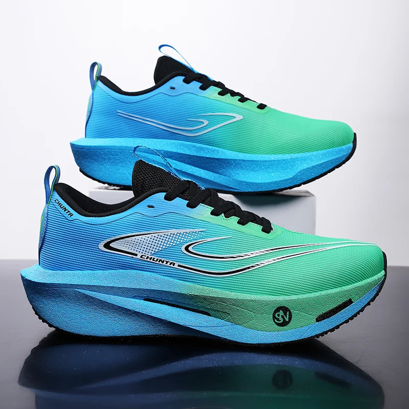 Mens Running Shoes 2025 New Professional Cushioned Breathable Marathon Fashion Sports Training Kightweight Sneakers for Man
