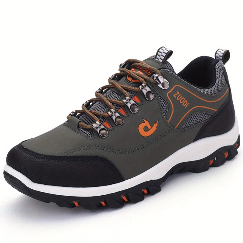 Chaussures de randonnée pour homme - Chaussures de sport de randonnée respirantes - Chaussures de sport ultra-légères pour la randonnée, le camping et la course à pied en plein air - Chaussures de sport antidérapantes