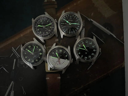 Merkur Retro Watch for Men Skin Diver Watch Vintage 24H Automatic Mechanical Watch 38mm Luminous Waterproof Relojes Para Hombres