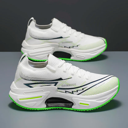 Unisex-Sportschuhe, trendig, atmungsaktives Mesh, weiche Sohle, stoßdämpfend, strapazierfähig, für Teenager, professionelle Laufschuhe für Herren