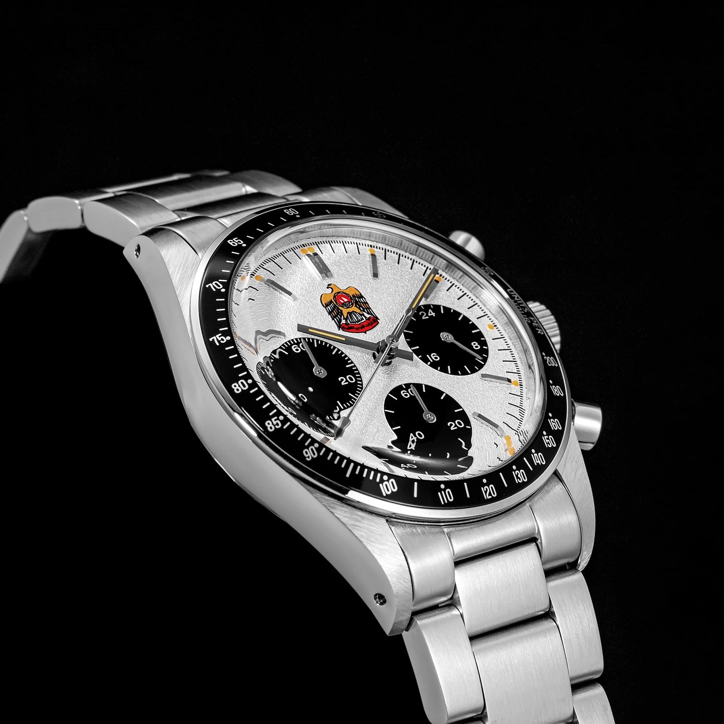 Thorn T010 37mm Quartz Watch VK63 Movement Mens Chronograph Watch Sapphire K9 Glass Luminous Waterproof Fashionable Retro Watch