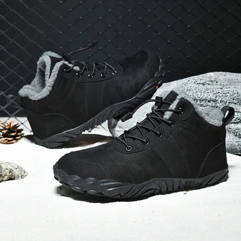 Femmes hiver chaussures en coton décontractées vêtements chauds résistant nouveau  Chaussures d'automne chaudes en coton pour hommes, bottes de maison unisexes antidérapantes et confortables pour la neige