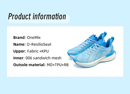 ONEMIX Pantofi sport chinezești Pantofi de alergare noi pentru bărbați, cu amortizare, antiderapant, respirabili, ușori, pentru exterior, pantofi sport pentru femei