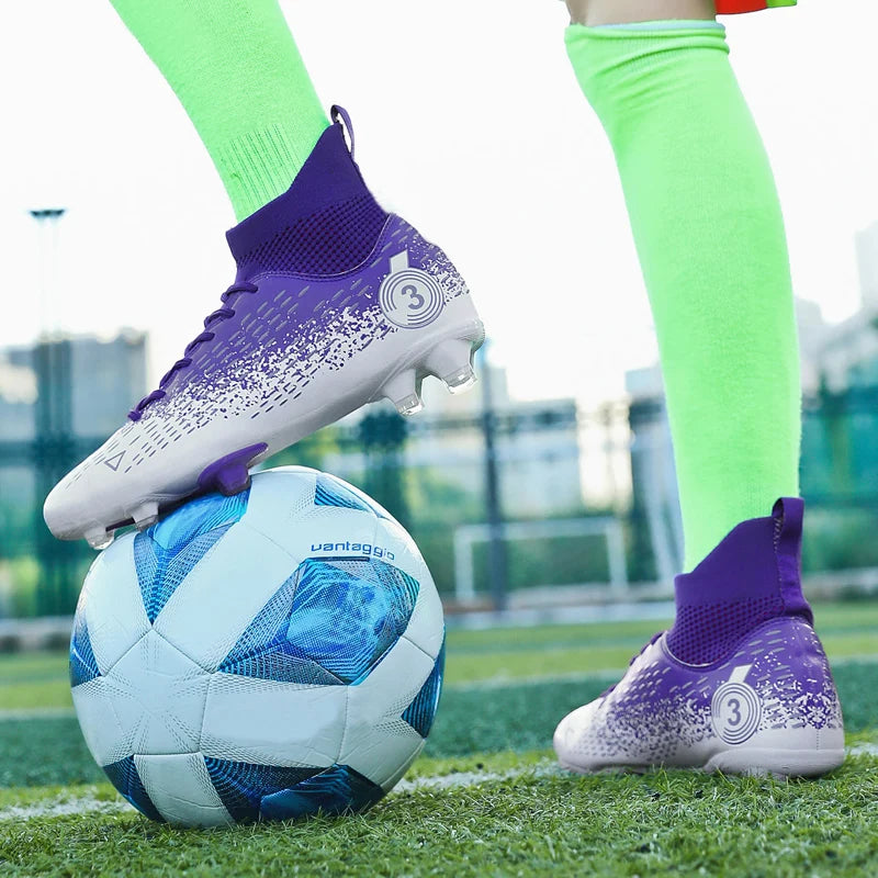 Größe 31–45: Herren-Fußballschuhe, Damen-Fußballschuhe, Kinder-Fußballschuhe, Trainingsschuhe, atmungsaktive Sportschuhe für Jugendliche