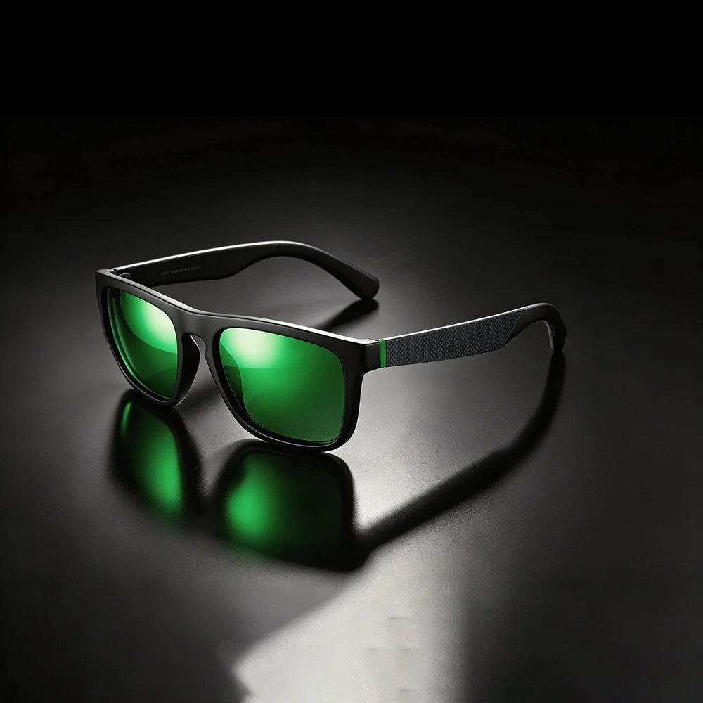 Polarized Sunglasses Men WomenMatte Frame UV400 Protection RetroVintage Square Sun Glasses Driving Fishing Outdoor Sports Unisex