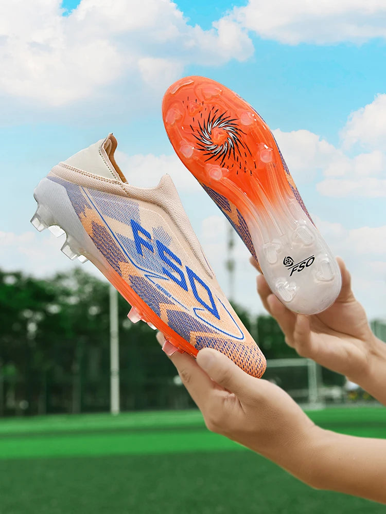 Herren-Fußballschuhe New Society für Rasen, atmungsaktive ultraleichte Outdoor-Sportschuhe für Erwachsene, Fußball-Sneaker für Herren