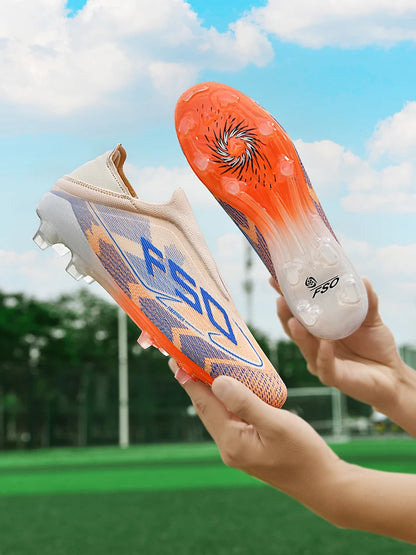 Herren-Fußballschuhe New Society für Rasen, atmungsaktive ultraleichte Outdoor-Sportschuhe für Erwachsene, Fußball-Sneaker für Herren
