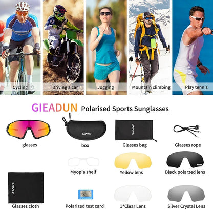 Kapvoe Herren-Marken-Angelbrille, Mountainbike- und Radfahrbrille, Damen-Rennradbrille, Fahrradbrille, Radsportbrille, Oculos Ciclismo