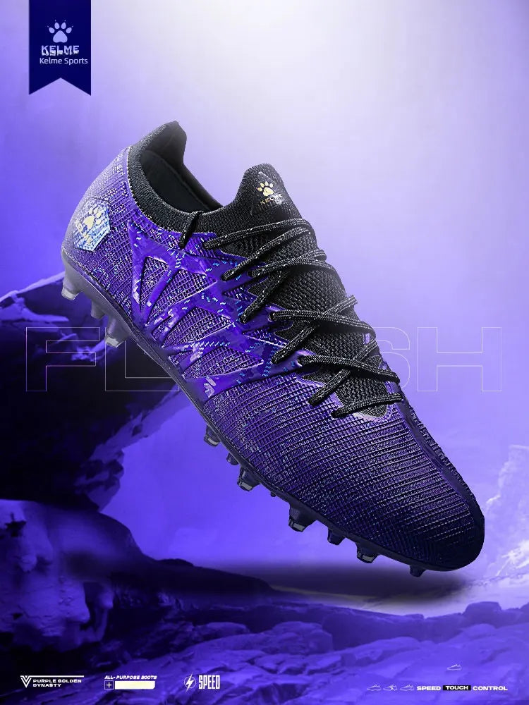 Scarpe da calcio KELME per adulti da uomo Disease Electric 3.0, tacchetti corti MG, scarpe professionali per partite e allenamento, traspiranti