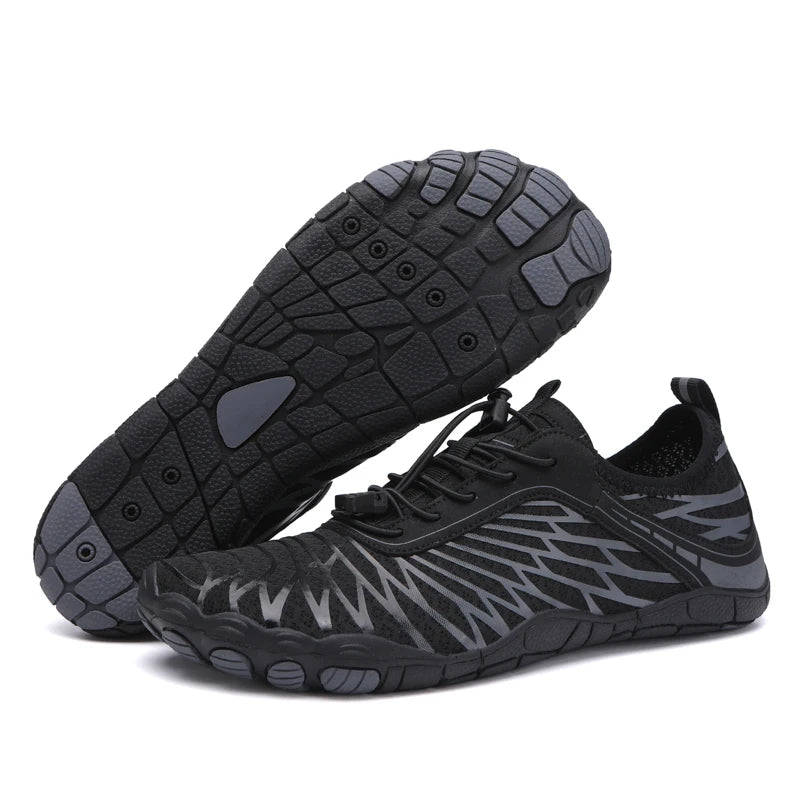 Men Water Shoes Women Beach Barefoot Aqua Shoes Quick Dry Swimming Wading Sports Sneakers Upstream Boating Fishing Surf Sneakers