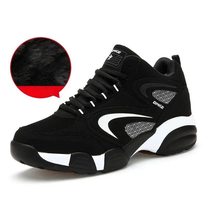 Botas de neve para homem, quentes para o inverno, casal, ténis casuais, moda, couro, desporto ao ar livre, corrida, ténis, homem, antiderrapantes, tamanho grande 48, ténis desportivos
