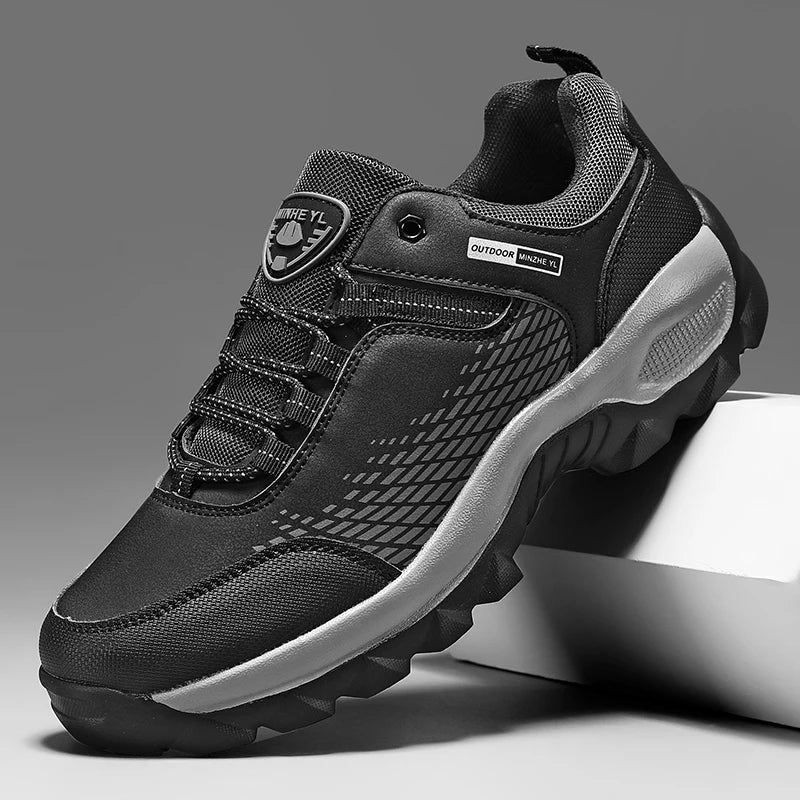 Zapatillas de senderismo para hombre, botas de montaña, zapatillas deportivas informales y de moda, zapatillas para viajar y acampar, zapatillas para caza, entrenamiento táctico y actividades al aire libre.