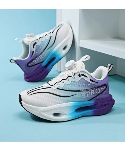 New men's and women's running shoes breathable racing sports shoes carbon cushioning lightweight men's jogging training shoes