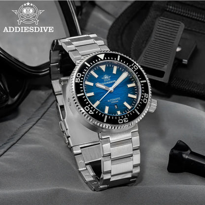 ADDIESDIVE new men's watch sapphire gradient dial BGW9 luminous Japanese 8215 mechanical watch 1000m waterproof watch AD2545