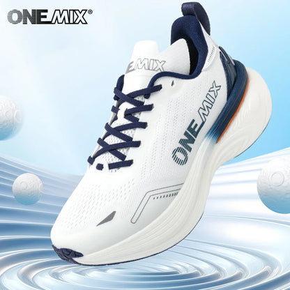 ONEMIX Нови обувки за джогинг и бягане за жени и мъже, леки маратонки, обувки за бягане по асфалт, износоустойчиви, модни спортни обувки за фитнес