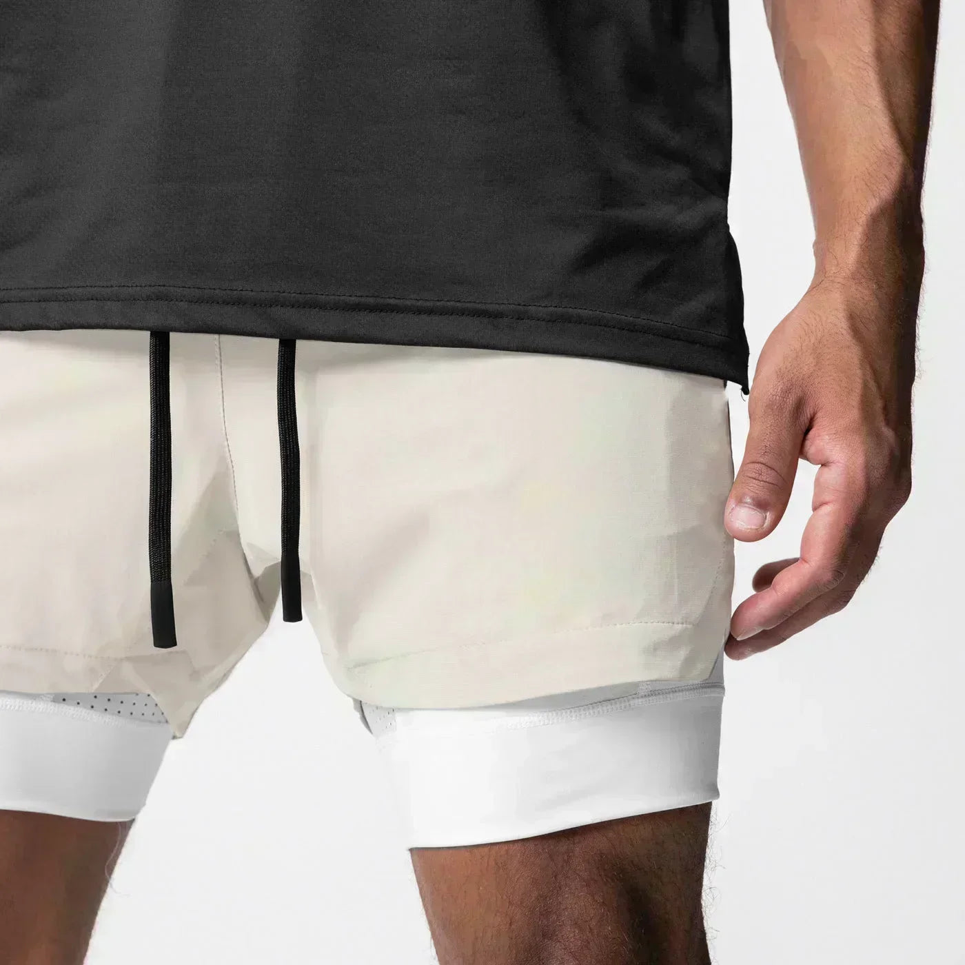 Unisex 2026 Dragon Ball Anime Men's Shorts Sportswear Quick Dry Gym Pants Double-layer 2 in 1 Shorts Y2k Summer New Streetwear
