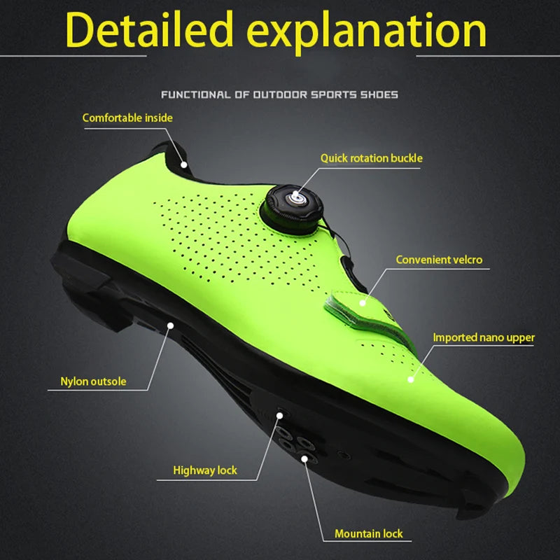 Unisex παπούτσια MTB Zapatillas Ciclismo MTB ανδρικά παπούτσια ποδηλασίας και τρεξίματος, ανδρικά παπούτσια με καρφιά για ποδήλατα βουνού, γυναικεία παπούτσια ποδηλασίας