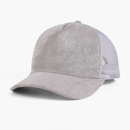 Custom Logo Baseball Cap Men 5 panel Mesh Suede Diy Trucker Hat Spring Summer Outdoor Sports Hats Women Solid Color gorros