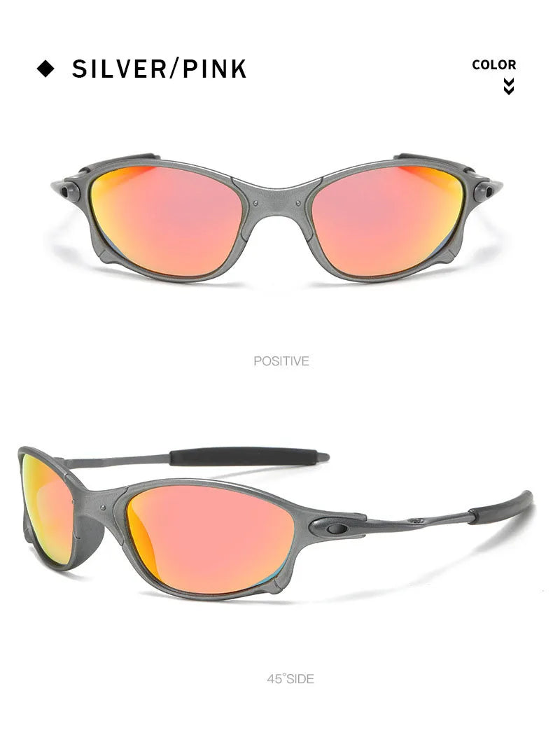 TANGOWO Rectangle Full Rim Frame Sunglasses For Men Y2K Mirror Vintage Classic Taking Photos Sand Sea Drivng UV400 Shade