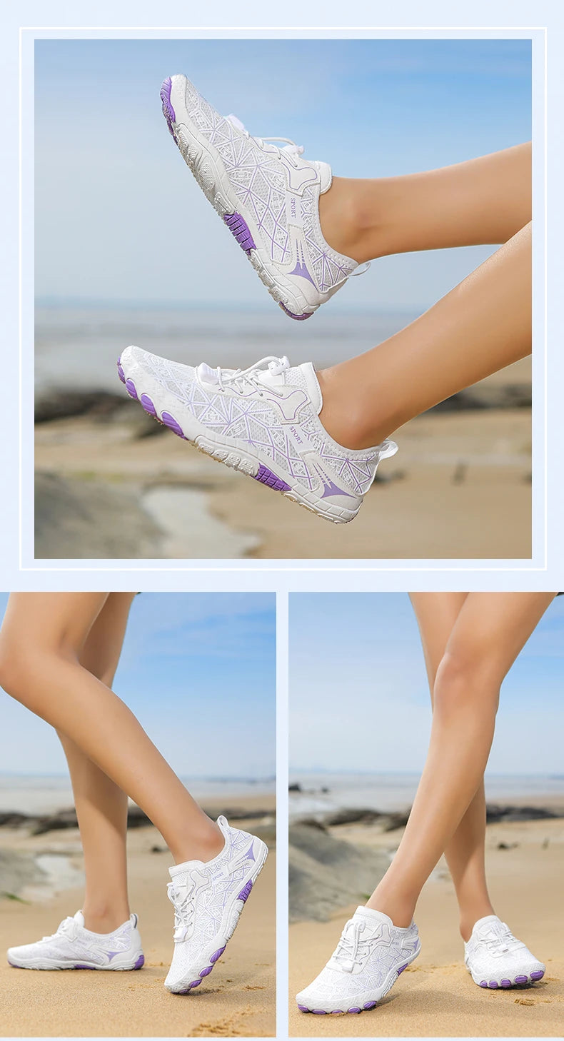 Herren-Watschuhe, Barfuß-Schuhe, schnell trocknende Strandschuhe, Outdoor-Schuhe, rutschfeste Schuhe, Schwimmschuhe für Stromströmungen, Tauchschuhe, Damenschuhe für Wassersport