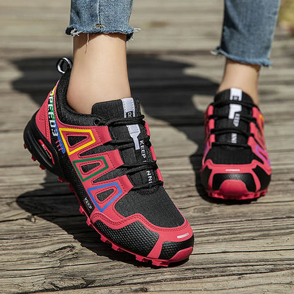 Men's Hiking Shoes Outdoor Sports Lace-Up Hiking Shoes Women's Hiking Sports Non-slip Hunting Tactical Sports Shoes