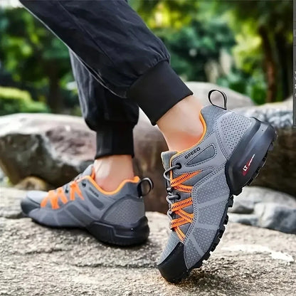 Men Hiking Shoes Outdoor Lightweight Camping Travel Shoes Non-Slip Waterproof Women Large Size Tactical Training Sports Shoes