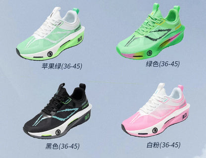 Buty do biegania z karbonową płytką do maratonu, męskie, sportowe, specjalistyczne, oddychające, lekkie, damskie, wygodne sneakersy sportowe outdoorowe