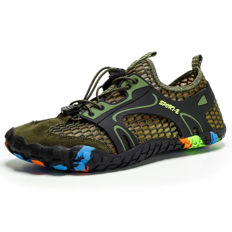 Water Shoes For Men Trekking Hiking Shoes Drainage Beach Aqua Shoe Quick Dry Swim Barefoot Sandal Diving Fishing Surfing Sneaker