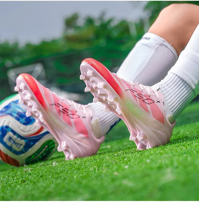 Nouvelles chaussures de football pour hommes, chaussures de sport antidérapantes pour terrain en gazon, baskets professionnelles, chaussures d'entraînement pour activités sportives en extérieur, chaussures de match, modè