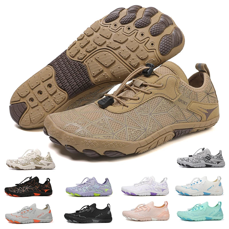 Herren-Watschuhe, Barfuß-Schuhe, schnell trocknende Strandschuhe, Outdoor-Schuhe, rutschfeste Schuhe, Schwimmschuhe für Stromströmungen, Tauchschuhe, Damenschuhe für Wassersport
