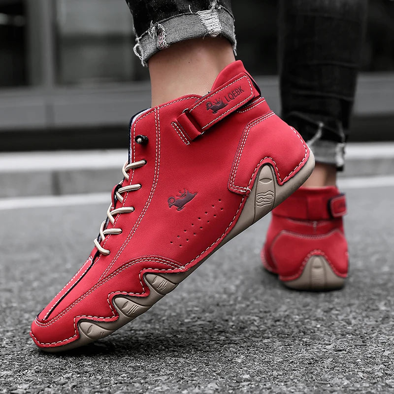 Modische Sport- und Freizeitschuhe für Damen – bequem und atmungsaktiv – versandkostenfrei – High-Top-Schuhe – rutschfeste Herrenschuhe