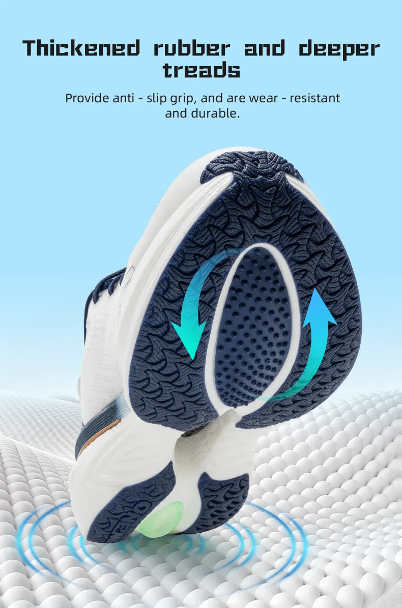 ONEMIX Bumper Max jogging- og løbesko – unisex, lette sneakers, slidstærke modeskos til vejbrug, sports- og fitnesssko