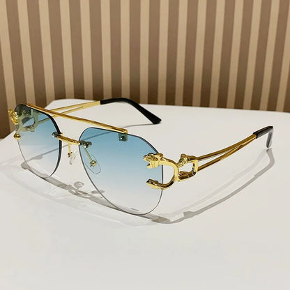 Keret nélküli női napszemüveg, luxus, designer, vintage, UV400, férfi napszemüveg, Lunette, Shades De Soleil, Femme, Gafas De Sol, Mujer, Lentes
