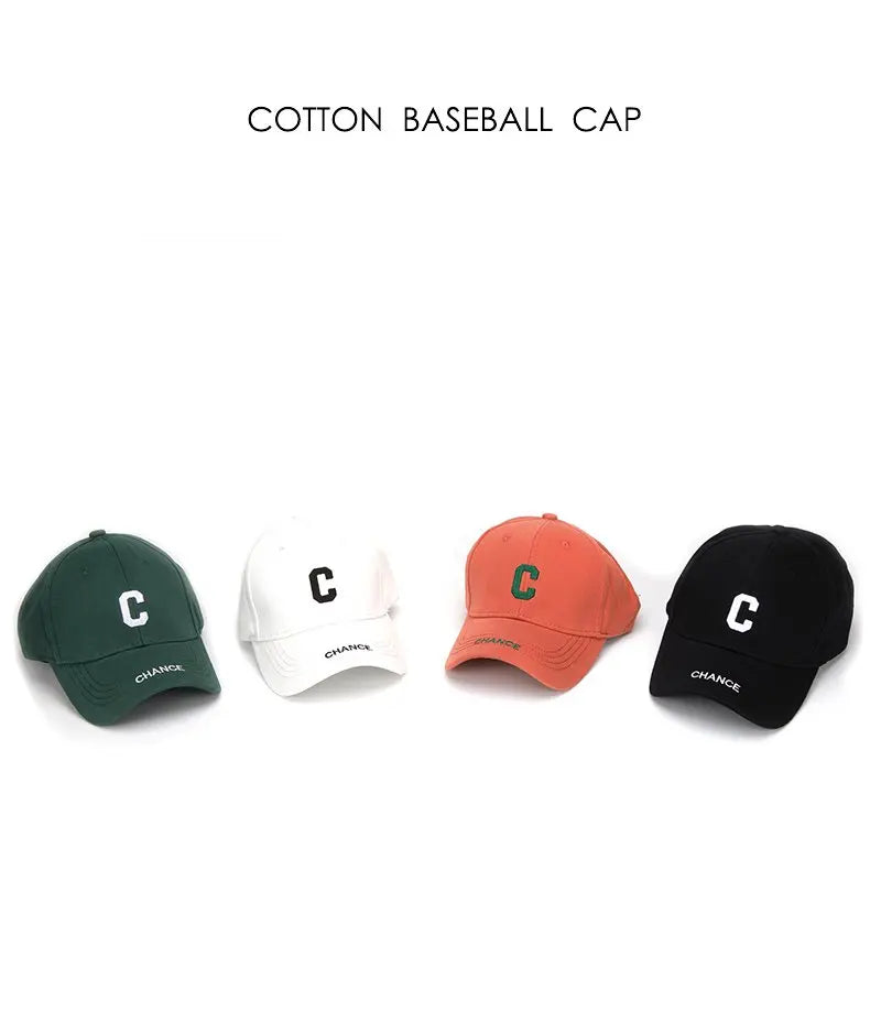Men Women Embroidery Baseball Cap Adjustable Breathable Cotton Dad Hat Outdoor Sports Sun Hat Casual Streetwear Snapback Cap