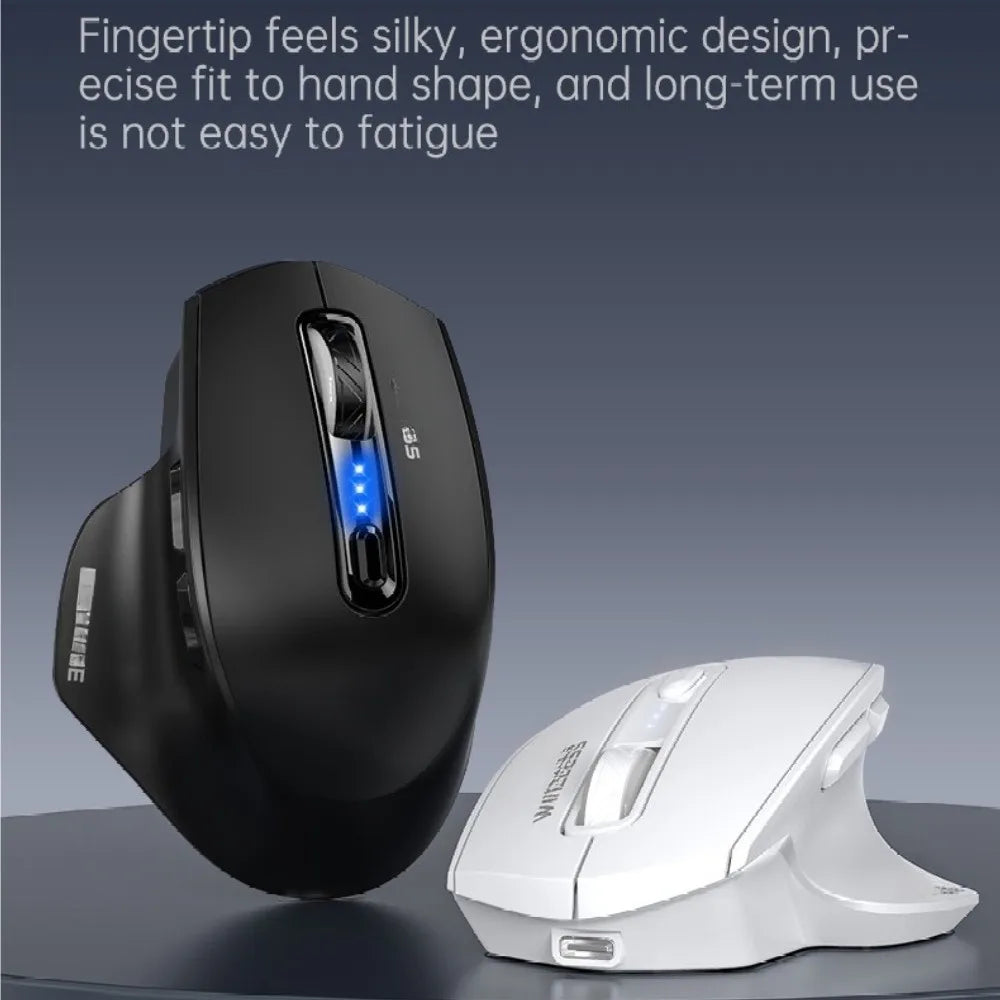 Káblová USB myš s RGB podsvietením, tichým ergonomickým dizajnom a nastaviteľným DPI pre stolný počítač, notebook, kanceláriu, gaming, domácnosť a každodennú prácu