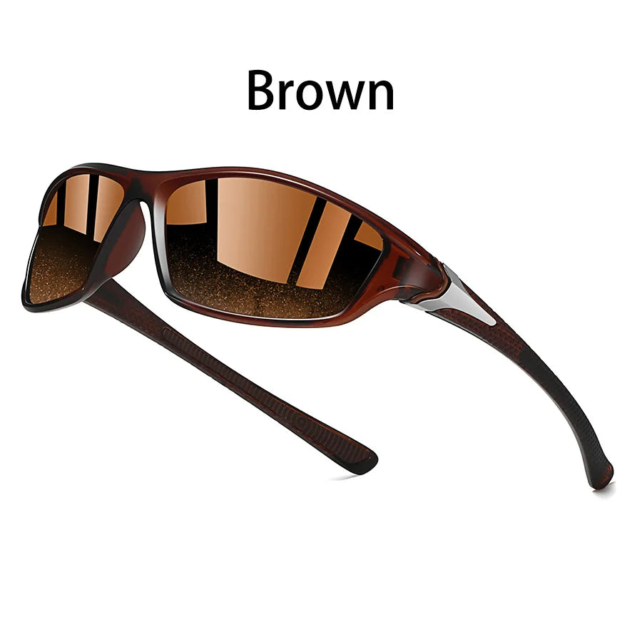 1-2PCS Fashion Vintage Outdoor Sports Fashion Vintage Sunglasses Cycling Fishing Driving Mountaineering Sun Glasses
