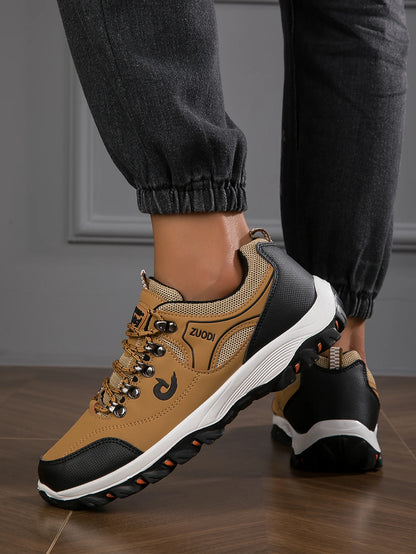 Chaussures de randonnée pour homme - Chaussures de sport de randonnée respirantes - Chaussures de sport ultra-légères pour la randonnée, le camping et la course à pied en plein air - Chaussures de sport antidérapantes