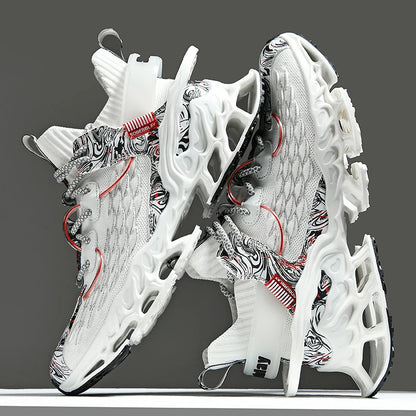 Chaussure Homme Chaussures de course respirantes pour hommes, baskets décontractées pour hommes, chaussures de tennis pour hommes, entraîneur de course, mocassins à la mode, luxe