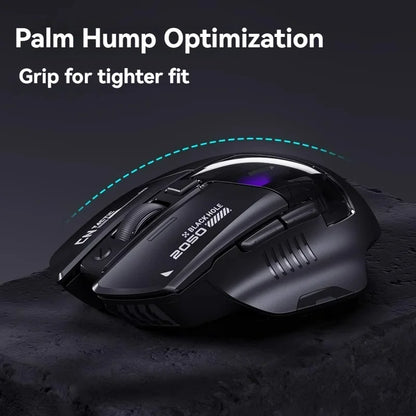 Inphic A9 Explorer V2 Three-mode Gaming Mouse Indicator DPI Adjustable Macro-driver Ergonomics 12000DPI   1000Hz rate of return