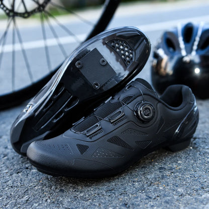 2026 New Men's Non - Slip Breathable Lock - Type Mountain Bike Cycling Shoes Durable Adjustable Outdoor Sports Footwear
