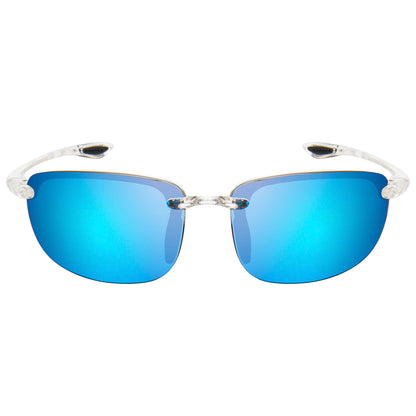 JULI Sports Sunglasses for Men Women TR90 Rimless Frame UV400 Protection for Cycling Running Fishing Baseball Driving 8001