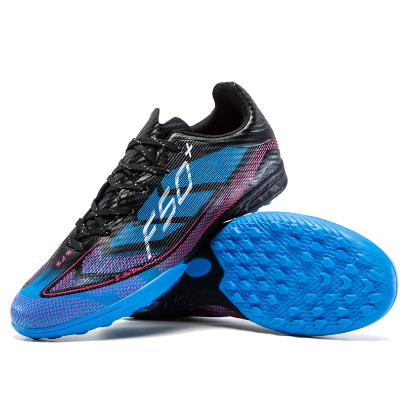 Chaussures de football pour hommes, crampons d'entraînement rapides pour terrain extérieur, chaussures de football à crampons pour terrain synthétique, baskets basses originales unisexes