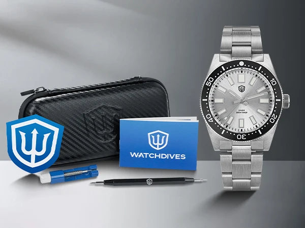 WATCHDIVES WD1965 V2 Men’s Luxury Dive Watch VH31 Quartz, Sapphire Crystal, Stainless Steel & 200M Water Resistant