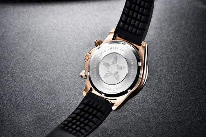 PAGANI DESIGN V2 40MM Meteorite dial Men Quartz Watches Sapphire Retro Chronograph  Waterproof Watch For Men Reloj0 hombr