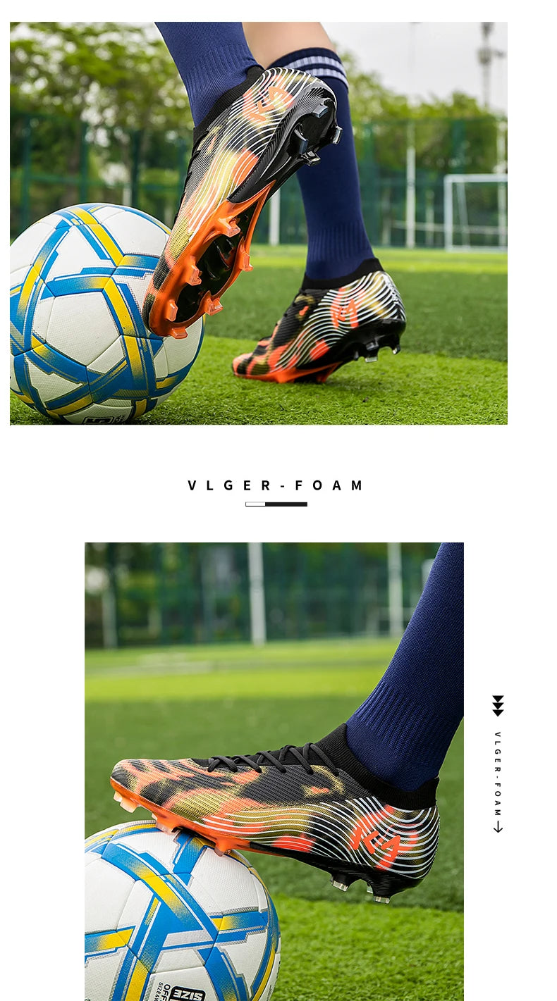 Men's Professional Football Boots Durable Comfortable Training Male Soccer Shoes Ultralight Top Quality Match Football Shoes