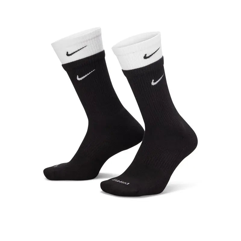 Nike-strumpor Herrstrumpor Damstrumpor Vardagsstrumpor Trendiga halvhöga strumpor för basket, löpning och träning Dd2795-011