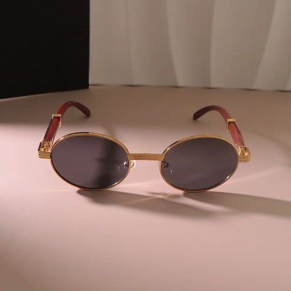 Casual Oval Round Sunglasses Women Men Sun Glasses Female Mirror Colors Designer Brand Fashion Luxurious Gradient Eyewear