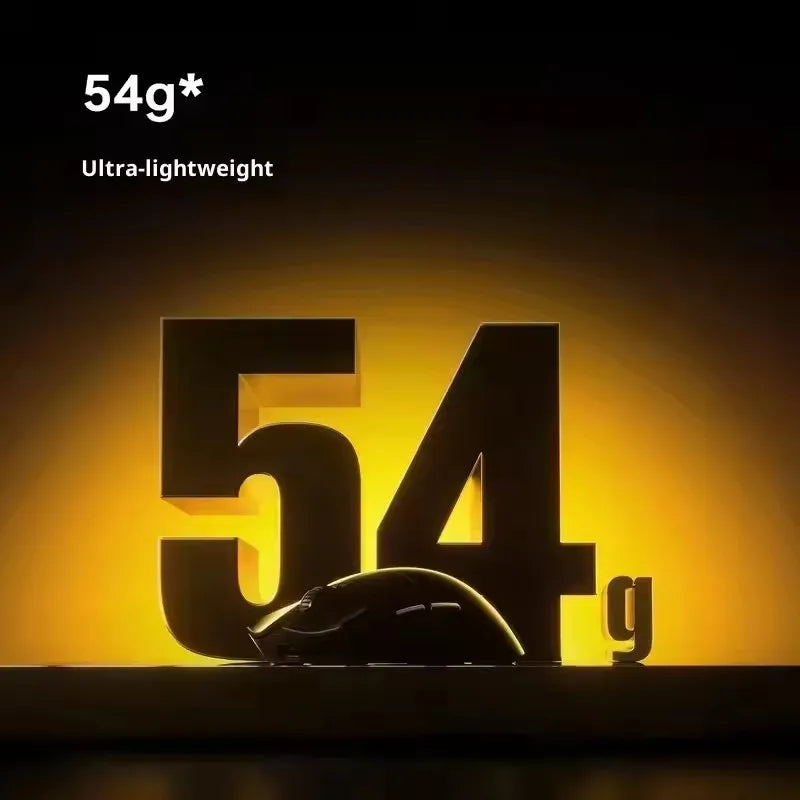 ATK Blazing Sky X1 V2 Ultimate Dual Mode trådløs mus, letvægtsdesign, PAW3950 Ultra, Dual 8K HZ, lav latenstid, tilpasset ergonomisk mus