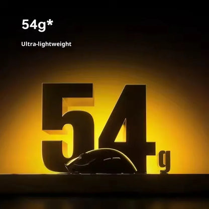 ATK Blazing Sky X1 V2 Ultimate Dual Mode trådløs mus, letvægtsdesign, PAW3950 Ultra, Dual 8K HZ, lav latenstid, tilpasset ergonomisk mus