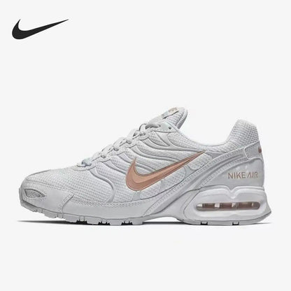 Nike Air Max Torch 4, chaussures de course décontractées à tige basse, confortables et polyvalentes, modèle unisexe, blanc et bleu, 343851-104.